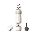 Fino Portable Electric Coffee Grinder with 28 Precise Grind Settings (Sandstone White)