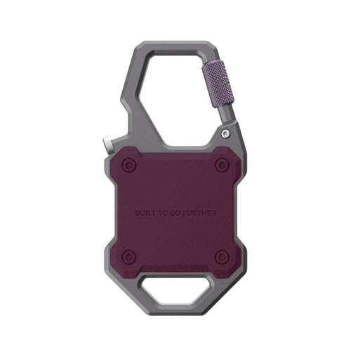 UAG Monarch Case for AirTag (Deep Purple Synth)