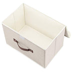 Collapsible Storage Boxes (set of 3 / Beige)