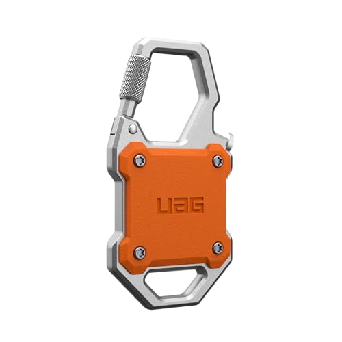UAG Monarch Case for AirTag (Orange/Silver)