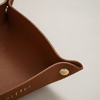 Foldable Valet Tray (Brown)