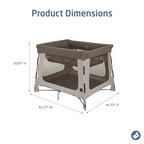 Swift Baby Playard with Mat (Truffle)