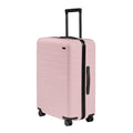 Medium Checked Luggage (Blush Pink)