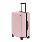 Medium Checked Luggage (Blush Pink)
