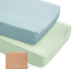 Supersoft Diaper Changing Pad Covers (Slate & Sage / Changing Pad Covers)