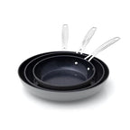 3 Piece Fry Pan Set (3 PC / Cool Gray)