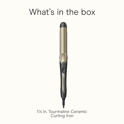 Conair INFINITIPRO Tourmaline Ceramic Curling Iron 1 (1¼ Inch Barrel)