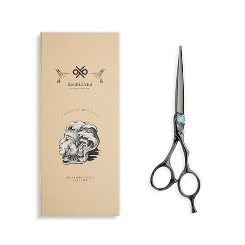 6" Titanium Black Hair Scissors (6" Titanium-black)
