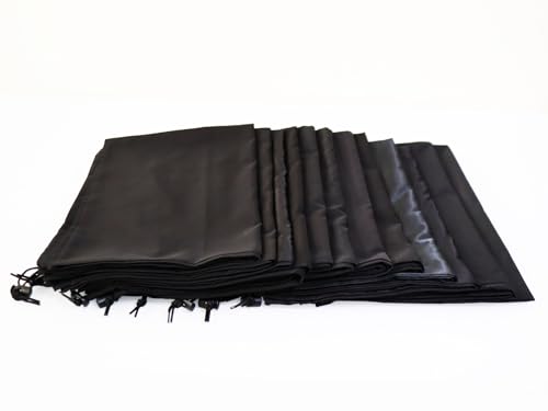 Extra Large Laundry Bag 30"x40" 12 Pack Black (Black / 12 Bags)