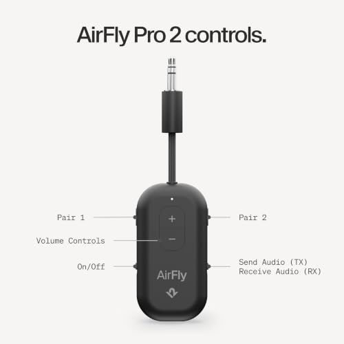 AirFly Pro 2 Bluetooth Adapter (Black / AirFly Pro 2)