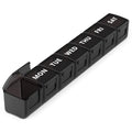 Weekly Extra Large Pill Organizer (Black)