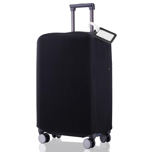 Travel Luggage Cover (Black / 32-33 inch)