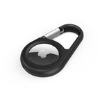 Apple AirTag Secure Holder with Carabiner (Black / Single / Carabiner)