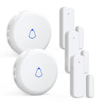 Wireless Door Chime (3 Sensors +2Receivers)