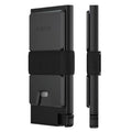 Aluminum Cardholder Wallet for Men (Classic Black)