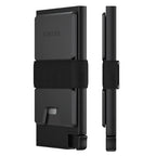Aluminum Cardholder Wallet for Men (Classic Black)