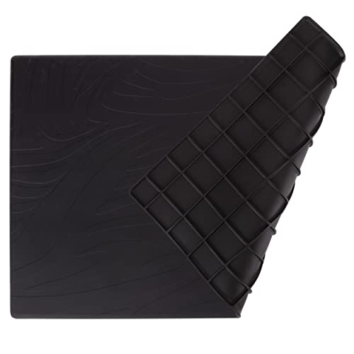 Heat Resistant Station Mat for Hair Straightener (1 Pack (Black, 16"x24"))