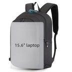 Travel Laptop Backpack Water Resistant Anti (Standard 15.6 inch / A-black)