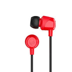 Jib Wired Earbuds with 3.5mm AUX Plug (1 Pack / Red)