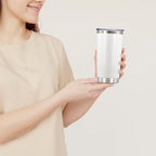 20 oz Tumbler Insulated Tumblers Stainless Steel Coffee Mug (White)