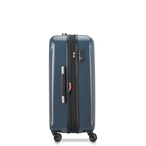 Helium Aero Hardside Expandable Luggage with Spinner Wheels (Orion Blue / Checked-Medium 24 Inch)