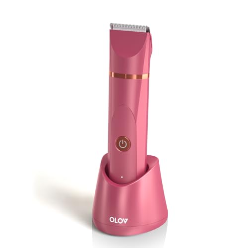 Electric Body Hair Trimmer (Gold and Red)