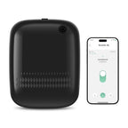 ANW Smart Waterless Essential Oil Diffuser for Large Room (02black+0x100)