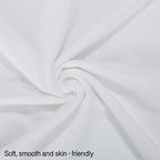 Toddler Pillows with Pillowcases Set (White (Velvet) / 13x18 Inch (Pack of 2))