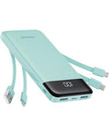 Portable Charger with Built in Cables (Qing)