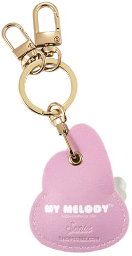 x Sanrio Character Keychain Case Compatible with Apple AirTag (My Mel Ody)