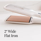 Shine Therapy 2 Inch Hair Straightener (Champagne / 2”)