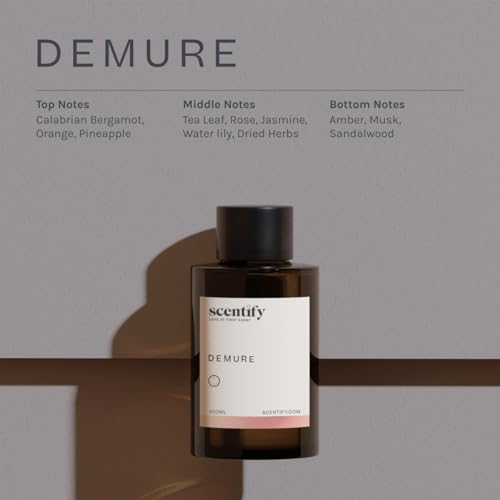 Demure Aroma Oil Refill for Diffusers (3.38 Fl Oz (Pack of 1))
