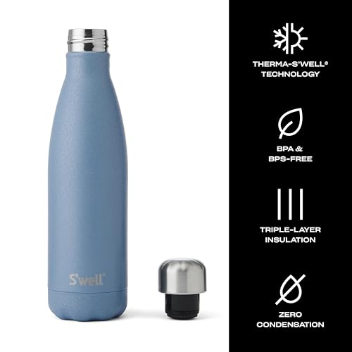 Stainless Steel Water Bottle (Desert Sky / 17 Ounces)