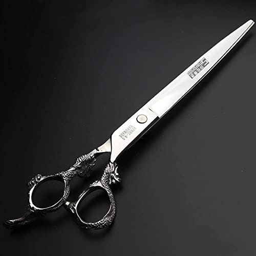 Purple Professional Hairdressing Scissors Hairdresser Hairstylist Cutting Hair & Thinning Hairdressing Scissor (9 Inch Flat)