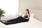 Camping Sleeping Bag for Adults Kids ((15-50°F) Black)