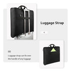 Suit Garment Bag for Travel (Black Brown)