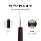 Parliament Pop Up Leather Wallet for Men (Classic Brown)
