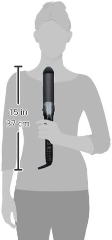 CONAIR INFINITIPRO Tourmaline 1 1/2-Inch Ceramic Curling Iron, 1 ½ inch barrel produces soft waves – for use on medium and long hair