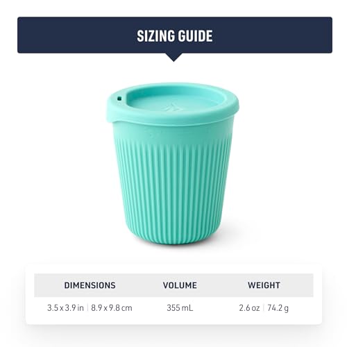 Passage 12 Ounce Camp Cup (Aqua Sea Blue)