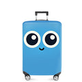 Cute Smiley Face Luggage Cover (#12 / XL(fits 32-34Inch suitcase))