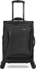 Solutions 20” Expandable Spinner Carry (20-Inch / Black)