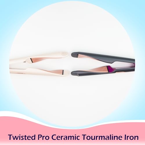 Pro Twist Ceramic Flat Iron 1 Inch (Grey)