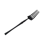 20 piece Black Flatware Set 304 Stainless Steel Fork Spoon Cutlery Luxury Mirror Polished Silverware (Service for 4 / Black)