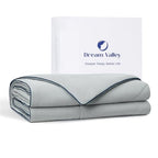 Outlast® Deepsleep Cooling Comforter (Light Gray With Navy Trim / Classic 106"x90")