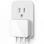 100W Flat USB C Charger Block (White)