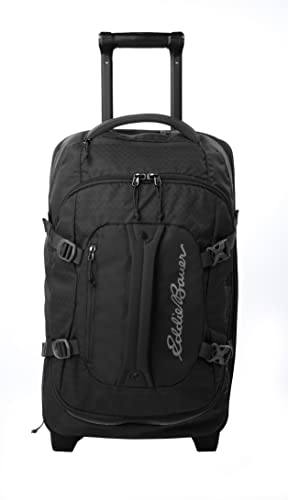Expedition Rolling Duffel Bag with Wheels (Black / 22" (Carry-On))