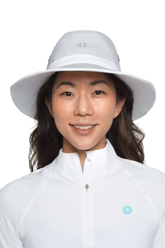 Wide Brim Golf Hat (XX-Large / Silver/White)