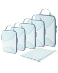 Compression Packing Cubes (Light Blue)