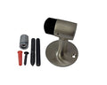 Solid Brass Door Stop (1 Pack / Satin Nickel)