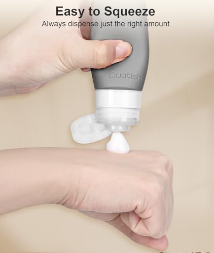 Travel Bottle for Toiletries 6 Pack (Dusty Pink)